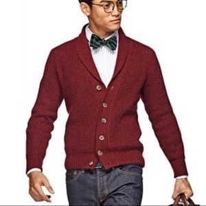 SUITSUPPLY Shawl-Collar Cardigan XL